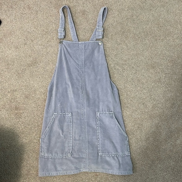 Topshop lavender overall dress with the pockets - Picture 1 of 6